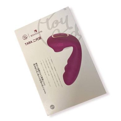 Вагінально-кліторальний стимулятор BeYourLover Tara 2 фіолетовий 13,9 см - основне фото
