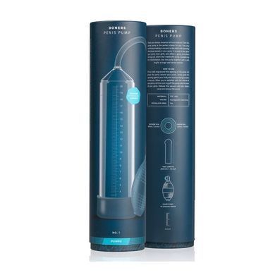 Вакуумна помпа Boners Penis Pump No.1 прозора 24 см - основне фото