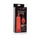 Вакуумная помпа с насосом-грушей California Exotic Novelties Optimum Series FireMan's Pump красная 19 см - дополнительное фото