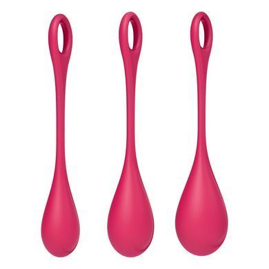 Набір вагінальних кульок Satisfyer Yoni Power 1 червоний - основне фото