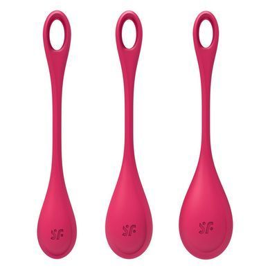 Набір вагінальних кульок Satisfyer Yoni Power 1 червоний - основне фото