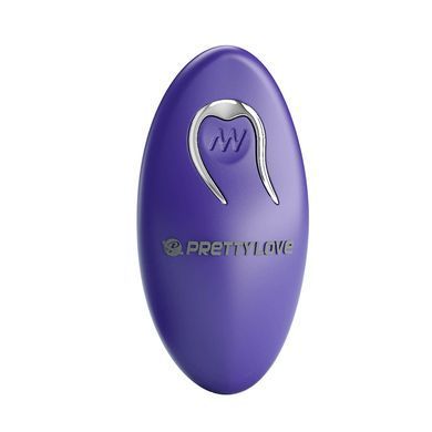 Анальна пробка з вібрацією на присосці Lybaile Pretty Love Murray синя 11 см - основне фото