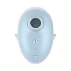 Вакуумний вібратор Satisfyer Cutie Ghost блакитний 9,1 см - основне фото