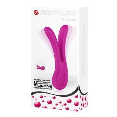 Універсальний вібратор Lybaile Pretty Love Ulysses фуксія 16,5 см - основне фото