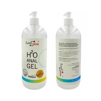 Анальний лубрикант на водній основі Lovestim H2O Anal Gel 1000 мл - основне фото