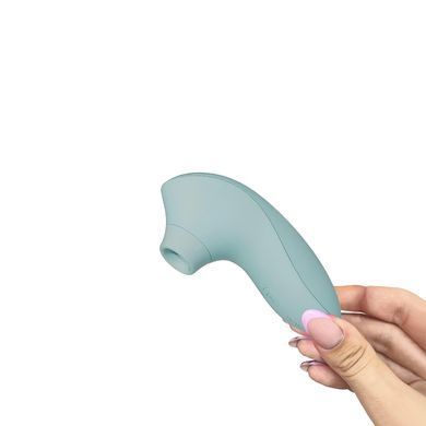 Вакуумный смарт-стимулятор клитора Svakom Pulse Lite Neo бирюзовый 11,3 см - основное фото