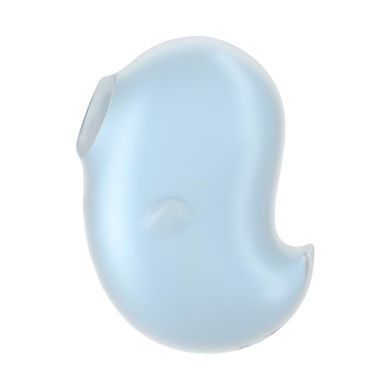 Вакуумный вибратор Satisfyer Cutie Ghost голубой 9,1 см - основное фото