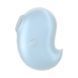 Вакуумный вибратор Satisfyer Cutie Ghost голубой 9,1 см - дополнительное фото