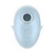 Вакуумный вибратор Satisfyer Cutie Ghost голубой 9,1 см - дополнительное фото
