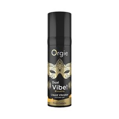 Рідкий вібратор Orgie Dual Vibe Kissable Liquid Vibrator Pina Colada піна колада 15 мл - основне фото