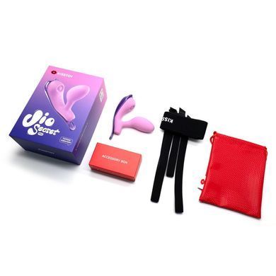 Смарт-віброяйце зі стимуляцією клітора KISSTOY Viosecret Pro рожеве 11,5 см - основне фото
