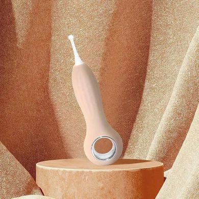 Стимулятор клитора с тонким носиком Sweet Em Velvet Lure Vibe Pen телесный 14,5 см - основное фото