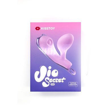Смарт-віброяйце зі стимуляцією клітора KISSTOY Viosecret Pro рожеве 11,5 см - основне фото