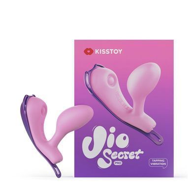 Смарт-віброяйце зі стимуляцією клітора KISSTOY Viosecret Pro рожеве 11,5 см - основне фото