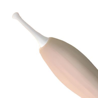 Стимулятор клитора с тонким носиком Sweet Em Velvet Lure Vibe Pen телесный 14,5 см - основное фото