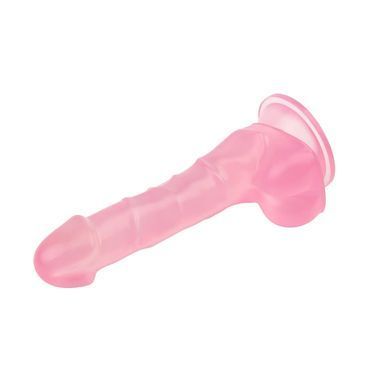 Реалістичний фалоімітатор на присосці Chisa Novelties Hi-Rubber 7.7" Dildo рожевий 19,5 см - основне фото