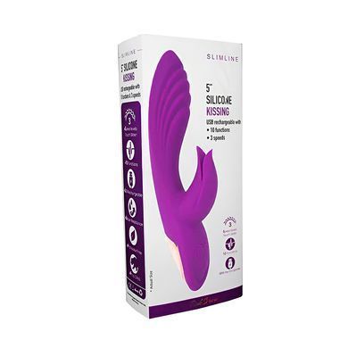 Основна фотографія Rabbit-вібратор Sexy desires Kiss of desire OMT-RB-201113-2 фіолетовий 21 см Rabbit-вібратор Sexy desires Kiss of desire OMT-RB-201113-2 фіолетовий 21 см - основне фото