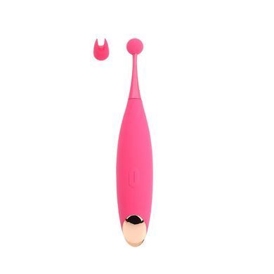 Вібратор для кліторальної стимуляції з насадками Chisa Novelties Joy Jumper Frisson рожевий 16 см - основне фото