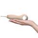 Стимулятор клитора с тонким носиком Sweet Em Velvet Lure Vibe Pen телесный 14,5 см - дополнительное фото
