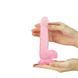 Реалістичний фалоімітатор на присосці Chisa Novelties Hi-Rubber 7.7" Dildo рожевий 19,5 см - додаткове фото