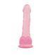 Реалістичний фалоімітатор на присосці Chisa Novelties Hi-Rubber 7.7" Dildo рожевий 19,5 см - додаткове фото