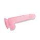 Реалістичний фалоімітатор на присосці Chisa Novelties Hi-Rubber 7.7" Dildo рожевий 19,5 см - додаткове фото