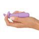 Мини-стимулятор Cuties Mini Vibrator сиреневый 10,8 см - дополнительное фото