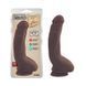 Реалистичный фаллоимитатор на присоске Chisa Novelties Carnal Pleasure коричневый 23,5 см - дополнительное фото