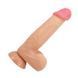 Реалистичный фаллоимитатор на присоске Lybaile Pretty Love Sliding Skin 8,5'' телесный 21,8 см - дополнительное фото