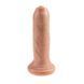 Реалістичний фалоімітатор з рухомою крайньою плоттю Pipedream King Cock 6&rdquo; Uncut Cock тілесний 16,5 см - додаткове фото
