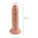 Реалістичний фалоімітатор з рухомою крайньою плоттю Pipedream King Cock 6&rdquo; Uncut Cock тілесний 16,5 см - додаткове фото