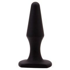 Анальна пробка Chisa Black Mont Silicone Plug M чорна 10,4 см - основне фото