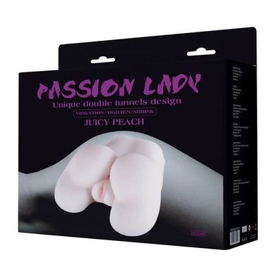 Вагіна та анус Baile Passion Lady Juicy Peach з вібрацією тілесна - основне фото