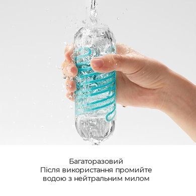 Мастурбатор Tenga Spinner 01 Tetra прозорий - основне фото