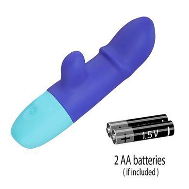 Rabbit-вібратор Cupe Mrs. Invisible фіолетовий 14,4 см - основне фото