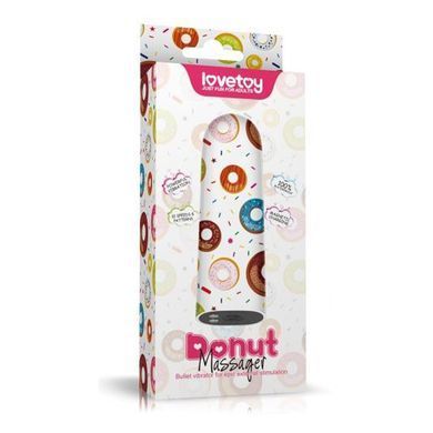 Віброкуля Lovetoy Rechargeable Donut Massager різнокольорова 8,5 см - основне фото