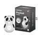 Вакуумний вібратор Satisfyer Pocket Panda білий із чорним, 8,9 см - додаткове фото