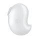Вакуумний вібратор Satisfyer Cutie Ghost білий 9,1 см - додаткове фото