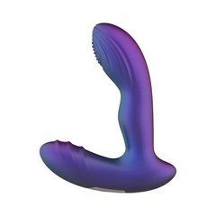 Масажер простати з вібрацією Hueman Tappende Buttplug фіолетовий 12,2 см - основне фото