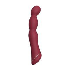 Вагінальний вібратор Chisa Novelties Lust Ripple Lapper бордовий 21 см - основне фото