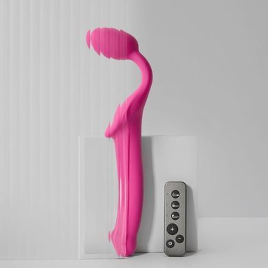 Безремінний страпон Strap-On-Me Rose S рожевий 14,7 см - основне фото