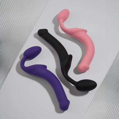 Безремінний страпон Strap-On-Me Rose S рожевий 14,7 см - основне фото