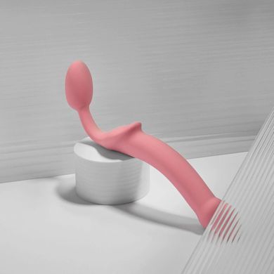 Безремінний страпон Strap-On-Me Rose S рожевий 14,7 см - основне фото
