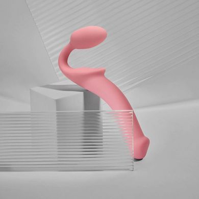 Безремінний страпон Strap-On-Me Rose S рожевий 14,7 см - основне фото