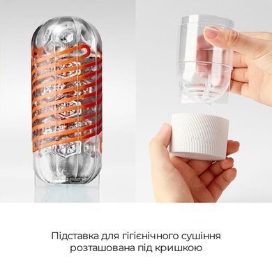 Мастурбатор Tenga Spinner 02 Hexa прозорий - основне фото