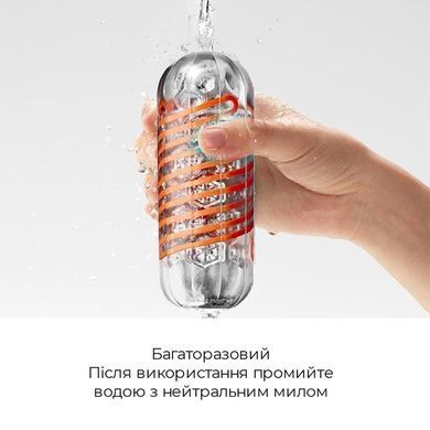 Мастурбатор Tenga Spinner 02 Hexa прозорий - основне фото