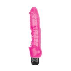 Реалистичный вибратор Adam & Eve Eve&rsquo;s Slim Pink Pleaser розовый 17,8 см - основное фото