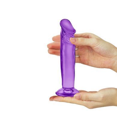 Фалоімітатор на присосці Blush B Yours Sweet N Small 6inch Dildo фіолетовий 16,5 см - основне фото