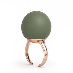 Вібратор-кільце на палець Sweet Em Velvet Lure Ring зелений 4,5 см - основне фото