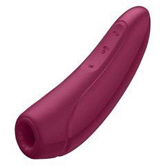 Вакуумний смарт-вібратор Satisfyer Curvy 1+ червоний 13,4 см - основне фото